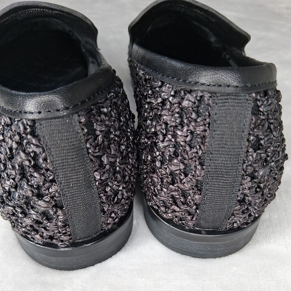 Birdies Women's The Starling 20 Loafers In Black Openweave Size 8 - Picture 10 of 16